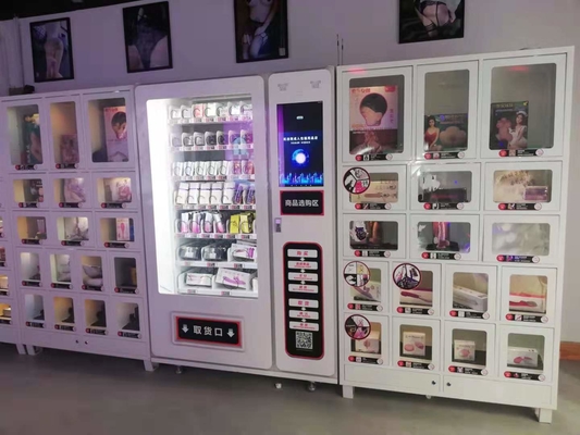 Self Service Smart  Locker Vending Machine Touch Screen with QR Code Payment