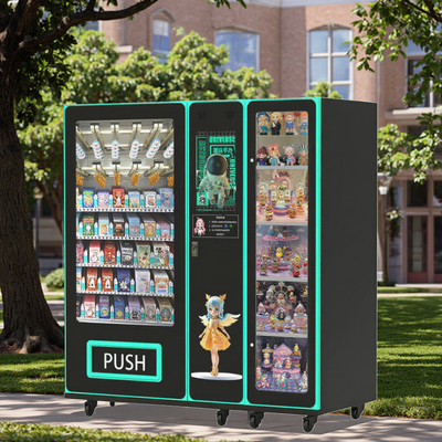 ZD 24/7 Online Guidance Combo Blind Box China Vending Machine with Card Manufacture