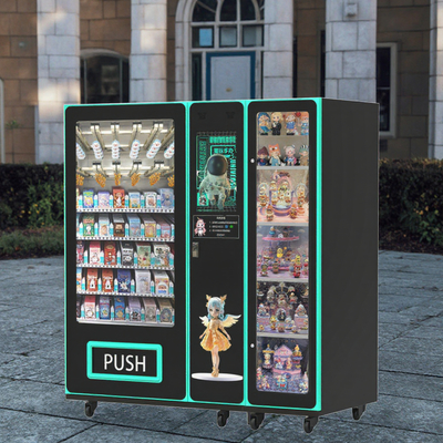ZD 24/7 Online Guidance Combo Blind Box China Vending Machine with Card Manufacture
