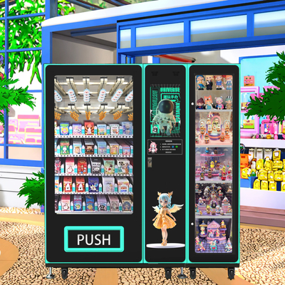 ZD Combo Me Smart Locker Touch Screen Vending Machine Lift Coin QR Code Token Credit Card Vendor Machine for Shopping Malls