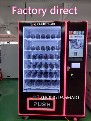 Zhongda LED Lash Lipgloss Vending Machine Cosmetic Vending Machine with Customized Design