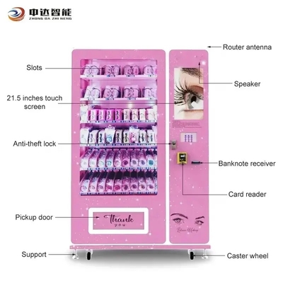Smart 24 Hours Self-service Automatic Custom Hair Vend Machine Cosmetics Vending Machine Lash Vending Machine