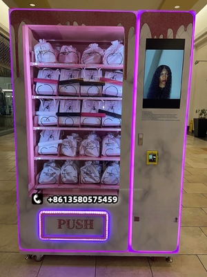 Zhongda Popular LED Screen Hot Custom Design Hair Lashes Vending Machine Beauty Vending Machines