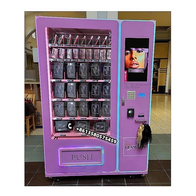 Zhongda Popular LED Screen Hot Custom Design Hair Lashes Vending Machine Beauty Vending Machines