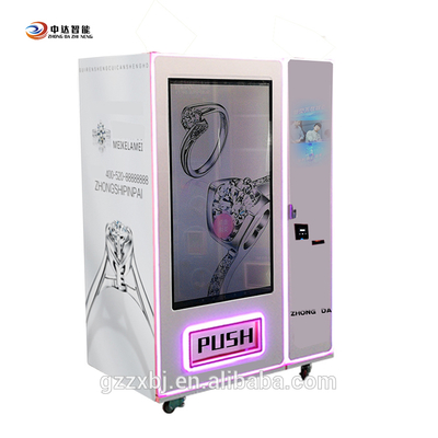 Euro Standard 49 Inch Full Touch Screen  Vending Machine Credit Card and Token Payment System for Beauty Products