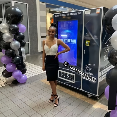 Euro Standard 49 Inch Full Touch Screen  Vending Machine Credit Card and Token Payment System for Beauty Products