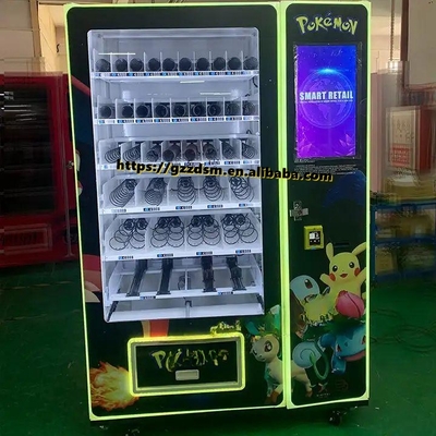21.5'' Touch Screen Vending Machine for Trading Cards with Elevator Support with Canadian Bill and Coin and Credit Card