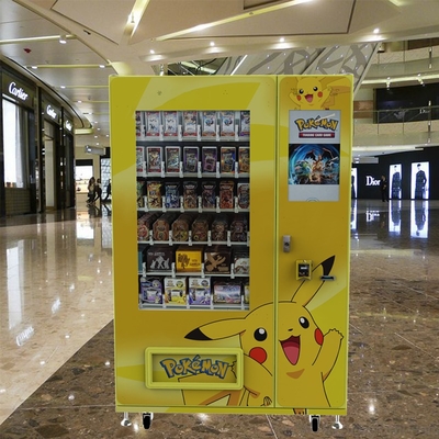 21.5'' Touch Screen Vending Machine for Trading Cards with Elevator Support with Canadian Bill and Coin and Credit Card
