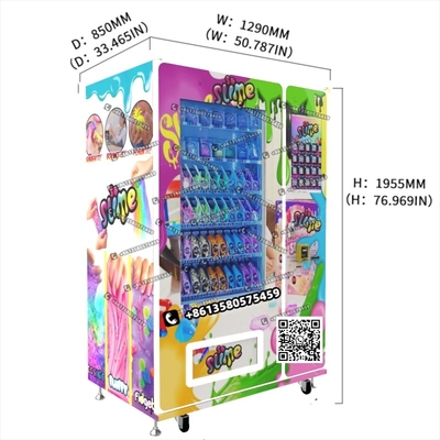 Australia Standard Digital Slime Vending Machine to Dispense the Slime with Touch Screen for Shopping Malls