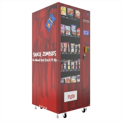 Small Lashes Hair Bundles Small Vending Machine Coin Payment for Large Items with Digital System