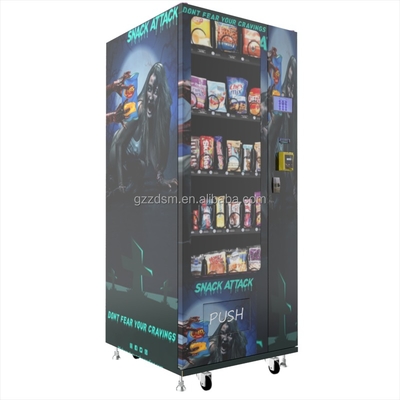 Small Lashes Hair Bundles Small Vending Machine Coin Payment for Large Items with Digital System