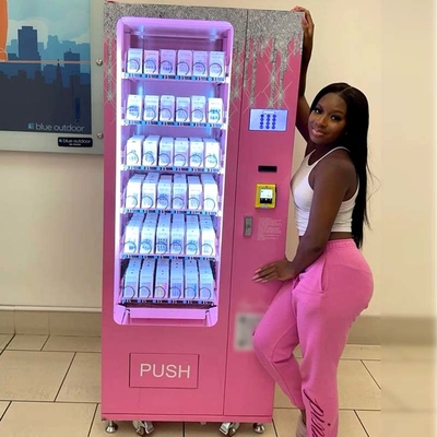 Customized Small Size Automatic Beauty Mini Vending Machine Lipgloss and Eyelashes Vending Machine