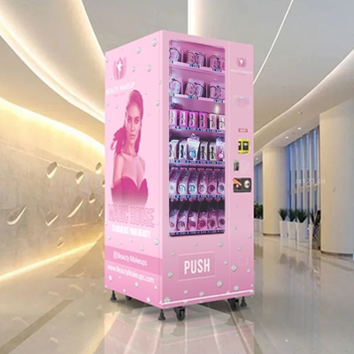 24-hours Business Self-service United States Slim Machine Snacks and Drinks Combo LED Small Vending Machine for Sale