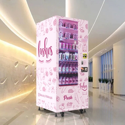 24-hours Business Self-service United States Slim Machine Snacks and Drinks Combo LED Small Vending Machine for Sale
