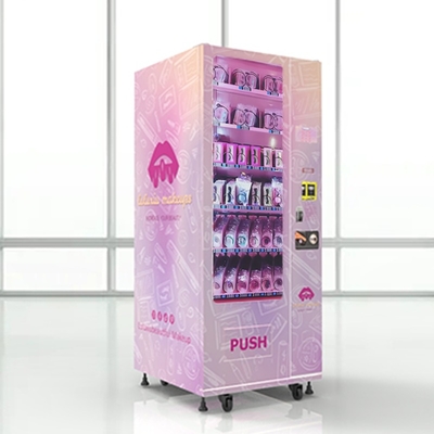 24-hours Business Self-service United States Slim Machine Snacks and Drinks Combo LED Small Vending Machine for Sale