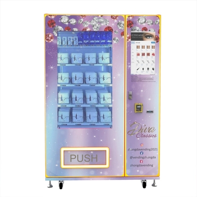 Vend Hair or Lashes Sunglasses Eyeglasses or Other Cosmetics Beauty Vending Machine  Cosmetic Vending Machine Touch Screen