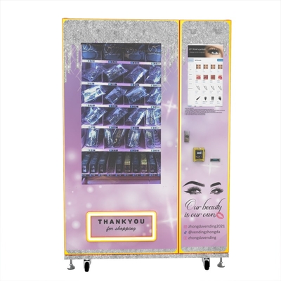 Vend Hair or Lashes Sunglasses Eyeglasses or Other Cosmetics Beauty Vending Machine  Cosmetic Vending Machine Touch Screen
