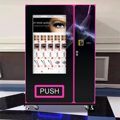 LED Light Custom Trading Card Vending Machine  49 Inches Remote Control Touch Screen Wigs Clothes Vending Machine