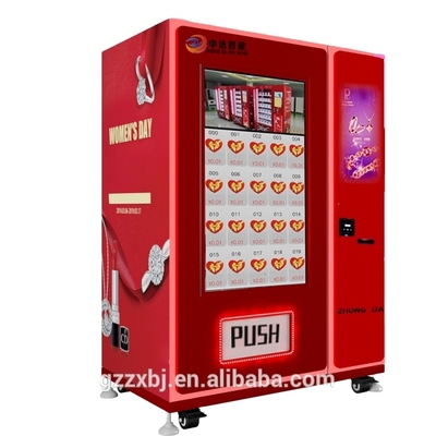 Free Customer Dazzling 49 Inches Digital Touch Screen Clothing Vending Machine Cosmetics Beauty Vending Machine