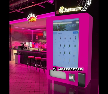 32 Inch Wall-Mounted Vending Machine with ID Card Reader for Tobacco Sales and SDK Integration