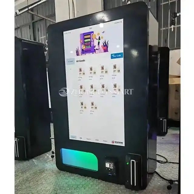 Age-Recognized Wall Mounted Vending Machines with Coin Credit Card Token QR Code Payment Systems SDK Function 1-Year Warranty