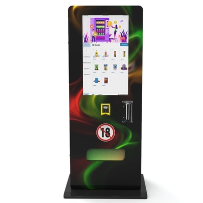 Zhongda OEM Small Wall Mounted Vending Machine Customized YUEKE Age Verified with ID Card Reader for OEM and Resale