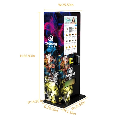 High-Tech Standalone Payment System Vending Machine Steel Material Electronic Liquids and Accessories for Shopping Mall Use