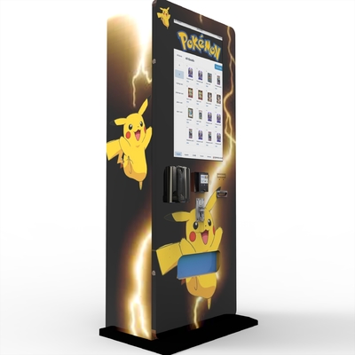 Mini Stand-Free Card Vending Machine with Touch Screen for Trading Cards Sport Cards