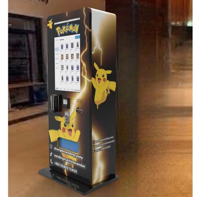 Mini Stand-Free Card Vending Machine with Touch Screen for Trading Cards Sport Cards