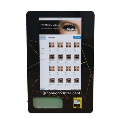 Eco-Friendly Beauty Vending Machine for False Eyelashes and Nail Products