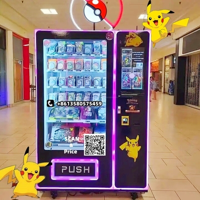 Europe 24 7 Smart Trading Card Vending Machine with Advanced QR Code Payment Systems for Anime and TCG Enthusiasts