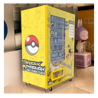 Europe 24 7 Smart Trading Card Vending Machine with Advanced QR Code Payment Systems for Anime and TCG Enthusiasts