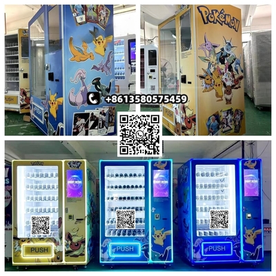 Europe 24 7 Smart Trading Card Vending Machine with Advanced QR Code Payment Systems for Anime and TCG Enthusiasts