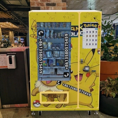 Manufacturer Convenient Store Customization Vending Machines for Toy Themed Center TCG Card Full Art Card Vending Machine