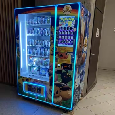 Sports Trading Card Vending Machine for Shopping Malls Accepting Coin QR Code Token Payments with Integrated SDK