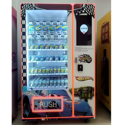 Sports Trading Card Vending Machine for Shopping Malls Accepting Coin QR Code Token Payments with Integrated SDK